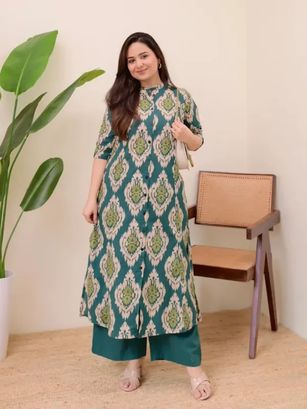 Brahmani Fashion Tunic Palazzos Co-ords Set