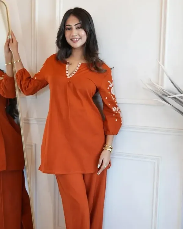 BALLEY CREATION SURAT Tunic Pant Co-ords Set